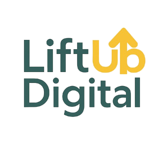 LiftUpDigital logo for the SEO and digital marketing agency