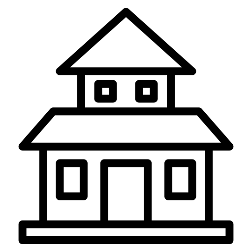 Property services icon representing real estate and property-related businesses